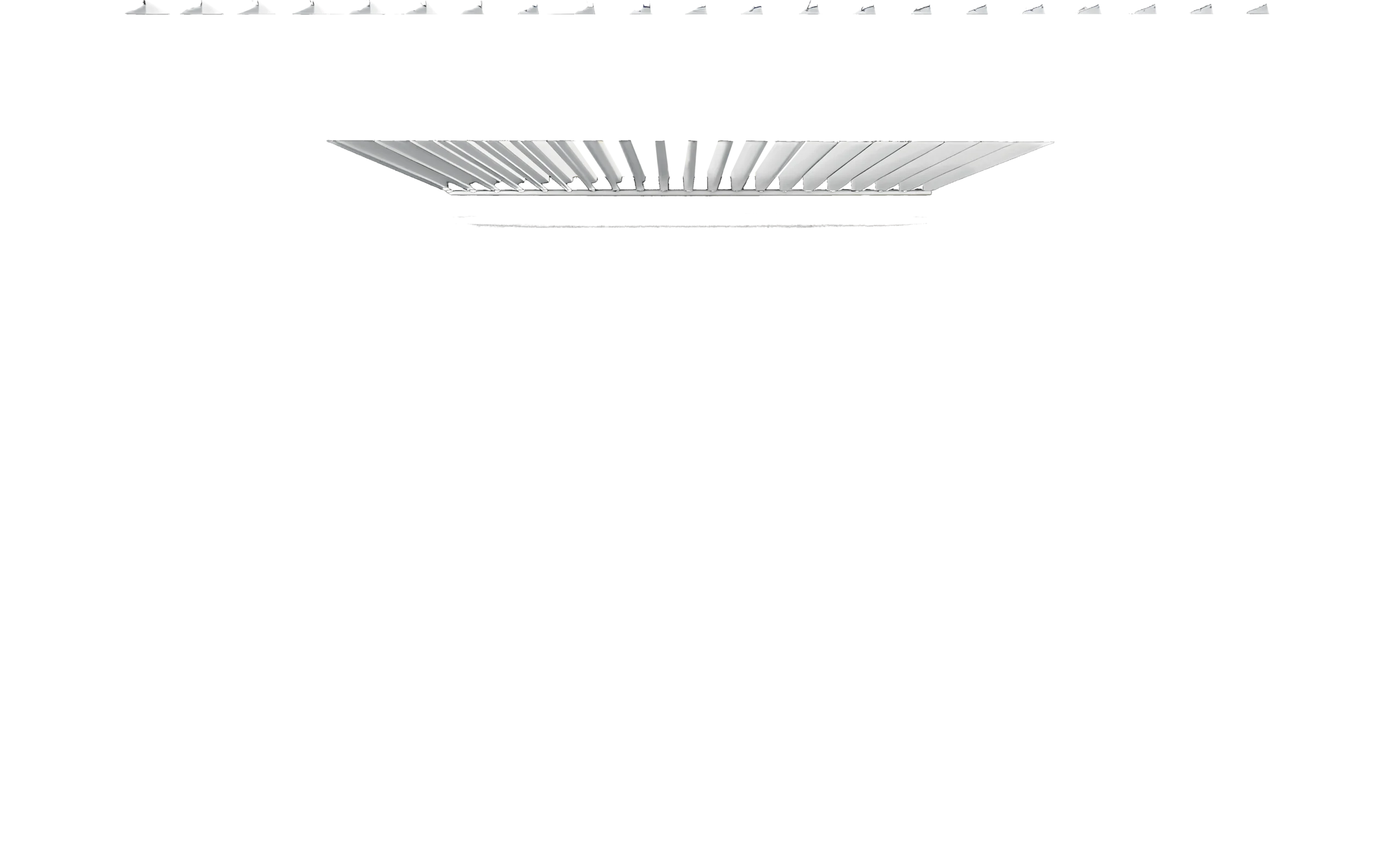 Pure White Louvers Layer