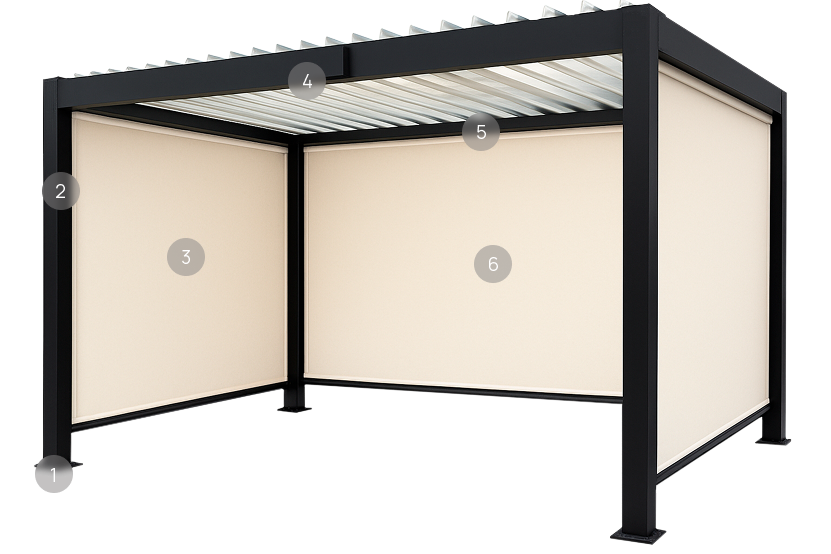 Image for: Aluminum Pergola Kit: Every Detail Matters